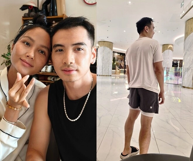 Chồng hhen niê mới có 1 con đã đãng trí mặc quần ngược ra đường bị vợ hoa hậu phũ phàng anh có đẹp trai đâu - 1