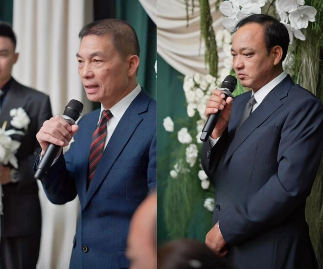 cô dâu nghìn tỷ đỗ thị hà được chồng thiếu gia lái siêu xe rước về dinh làm lễ cưới lớn nhất quảng trị - 5