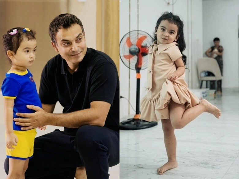 Con gái lai ấn nhà võ hạ trâm thuộc bài hát yêu nước của mẹ 4 tuổi đã điệu đà sở hữu mái tóc đen dài - 5