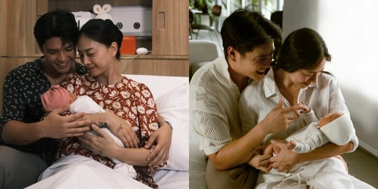 Con gái ngô thanh vân mới 3 tháng đã tốt tóc giống bố nữ đạo diễn u50 thấy ái nữ lớn quá nhanh - 4