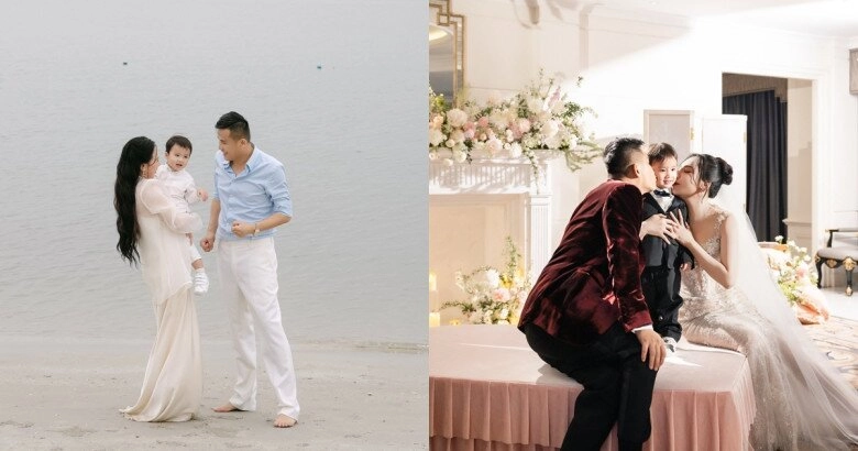 Con trai 2 tuổi của hồ quỳnh hương hành động bất ngờ tặng bố mẹ vợ chồng nữ ca sĩ khoe vẻ giản dị trong biệt thự - 3