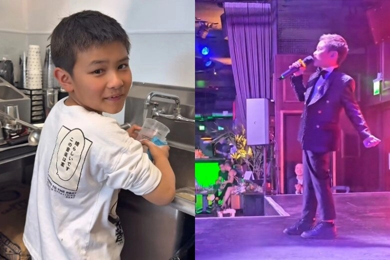 Con trai của đan trường từ chối nhà cao cửa rộng ở mỹ là thiếu gia ngậm thìa vàng nhưng vẫn rửa bát hàng ngày - 6