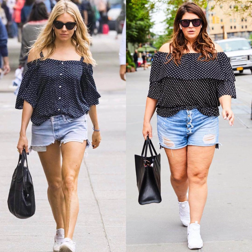 Dám đụng hàng với chân dài hotgirl nàng mập 80kg làm được điều không tưởng - 8