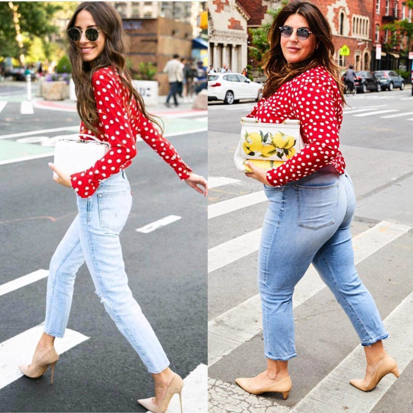 Dám đụng hàng với chân dài hotgirl nàng mập 80kg làm được điều không tưởng - 9