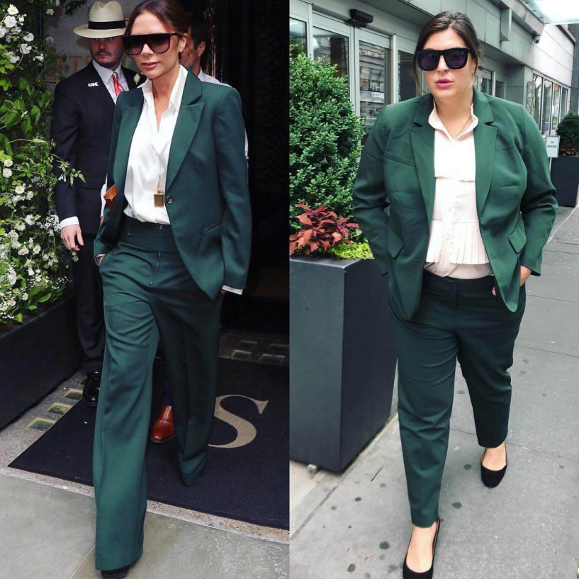 Dám đụng hàng với chân dài hotgirl nàng mập 80kg làm được điều không tưởng - 10