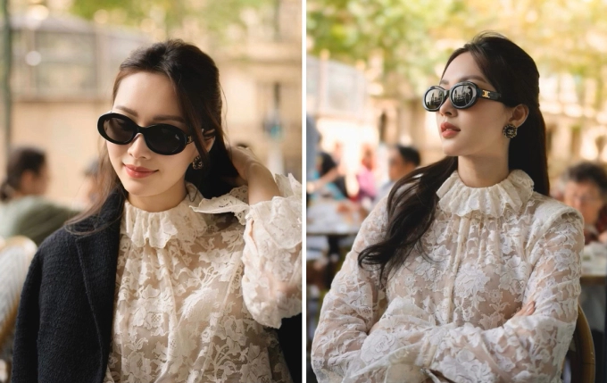 dâu hào môn đặng thu thảo mặc nguyên set đồ cũ ở trung quốc - 1