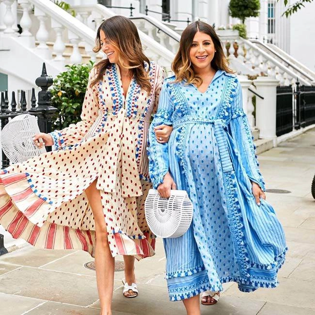 Đi đâu cũng phải đẹp ngang nhau bà bầu 9 tháng to vượt mặt quyết mặc đôi với bạn thân - 14