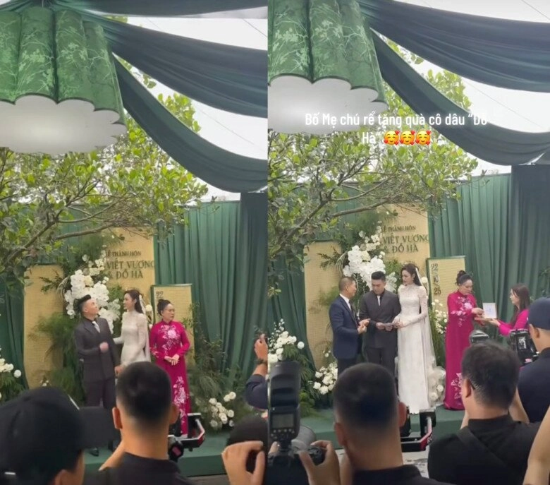 Đỗ thị hà và thiếu gia viết vương đội mưa làm lễ thành hôn rạp cưới lớn nhất quảng trị bị rách do bão số 12 - 6