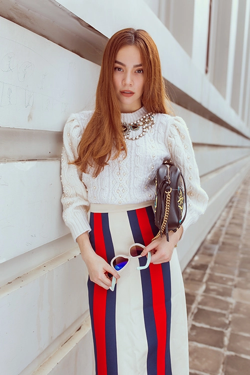 Hà hồ gây tắc đường khi khoe phong cách chất phát ngất - 9