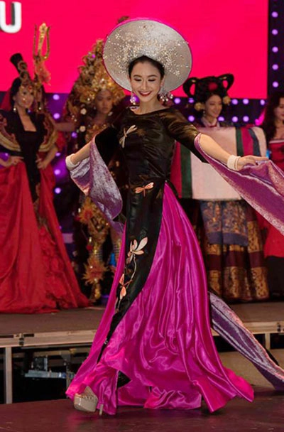 Hà thu giành giải hoa hậu được yêu thích nhất tại hh liên lục địa - 1