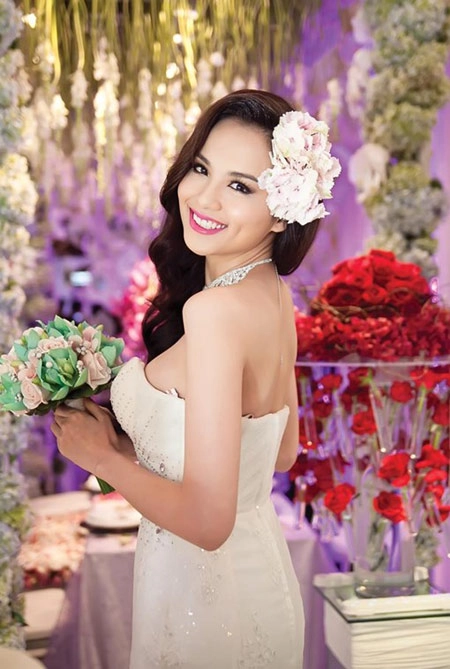 Hoa hậu diễm hương tu bổ nhan sắc trước ngày cưới - 2