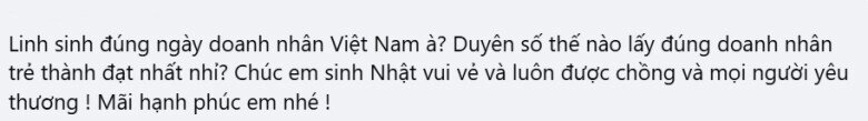 Hoa hậu đỗ mỹ linh được ông xã chủ tịch mừng sinh nhật ngọt ngào nàng hậu được nhận xét có duyên số với chồng doanh nhân - 3