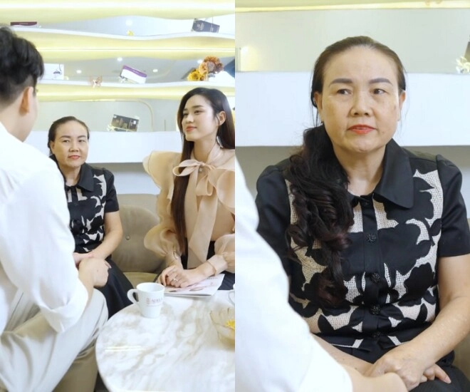 Hoa hậu đỗ thị hà đưa mẹ chồng đi làm đẹp chưa về làm dâu đã được lòng gia tộc nhà thiếu gia viết vương - 1