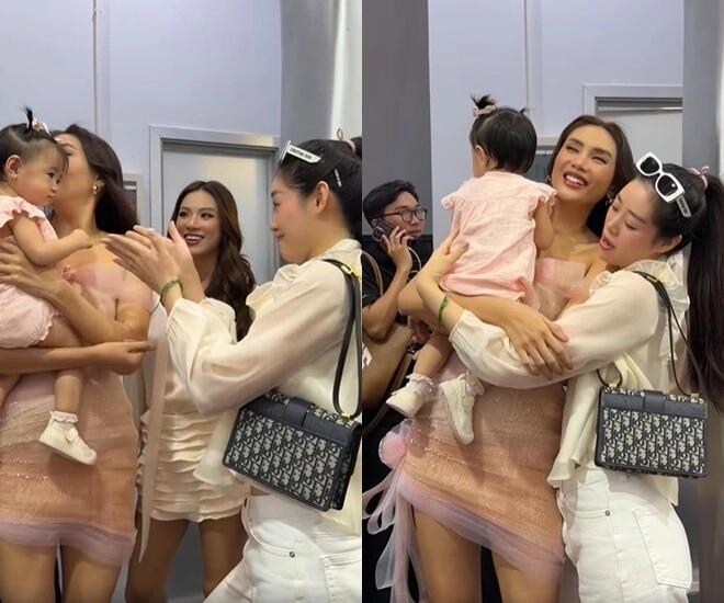 Hoa hậu khánh vân mắc đẻ với chồng nhiếp ảnh gia hơn 17 tuổi gặp con gái võ hoàng yên liền vội xin vía - 1