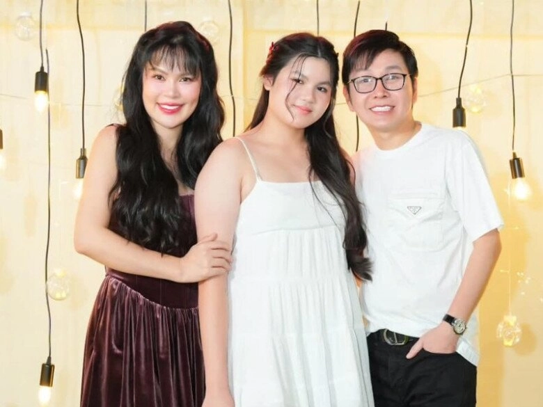 Hoa hậu phương lê sinh con thứ 4 nsưt vũ luân hạnh phúc làm bố lần đầu ở tuổi 53 - 7