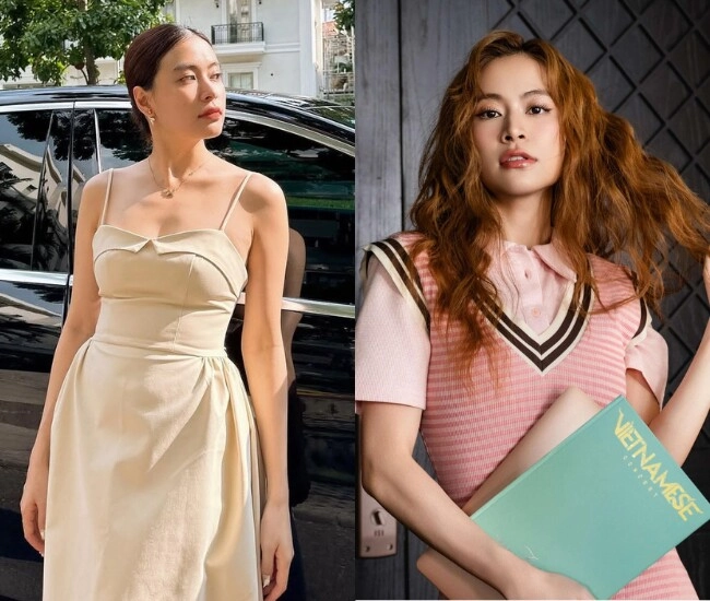 Hoàng thùy linh u40 vẫn đẹp mơn mởn nhờ hai loại nước thần 1 vàng - 1 xanh - 1