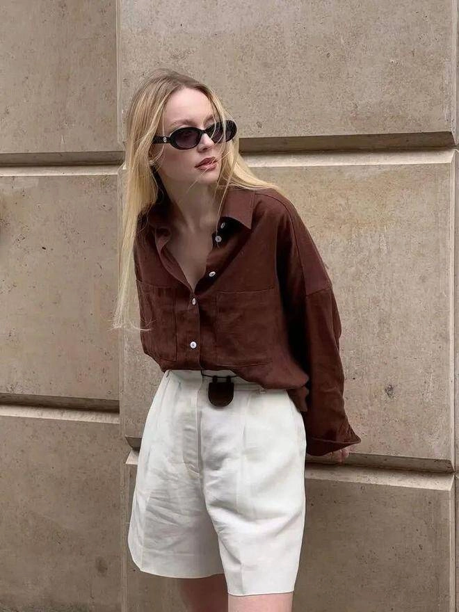 Hơn cả sơ mi trắng đây là kiểu áo sang xịn đang khiến hội sành điệu phát sốt diện lên ai cũng phải hỏi mua ở đâu - 2