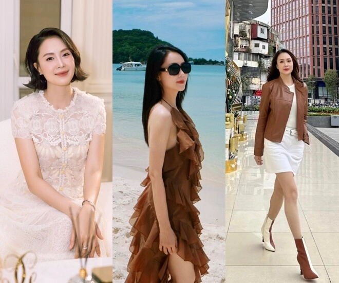 Hồng diễm lên đồ hack tuổi với mẫu quần jeans dễ mặc hơn skinny jeans chị em 40 nên thử ngay - 1