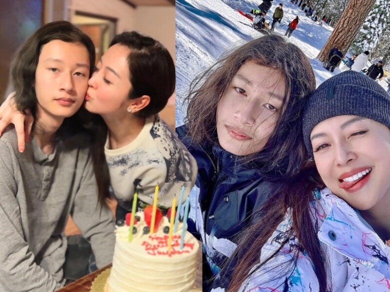 Jennifer phạm đưa con trai cao 1m9 đi lựa trường đại học quý tử nay trổ mã chuẩn bản sao của ca sĩ quang dũng - 4