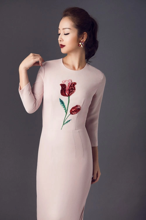 Jennifer phạm khoe vòng ba gợi cảm với đầm ôm sát - 14