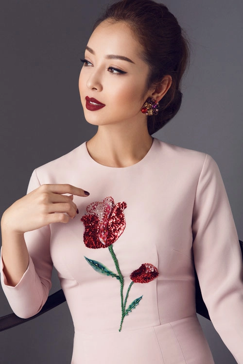 Jennifer phạm khoe vòng ba gợi cảm với đầm ôm sát - 15