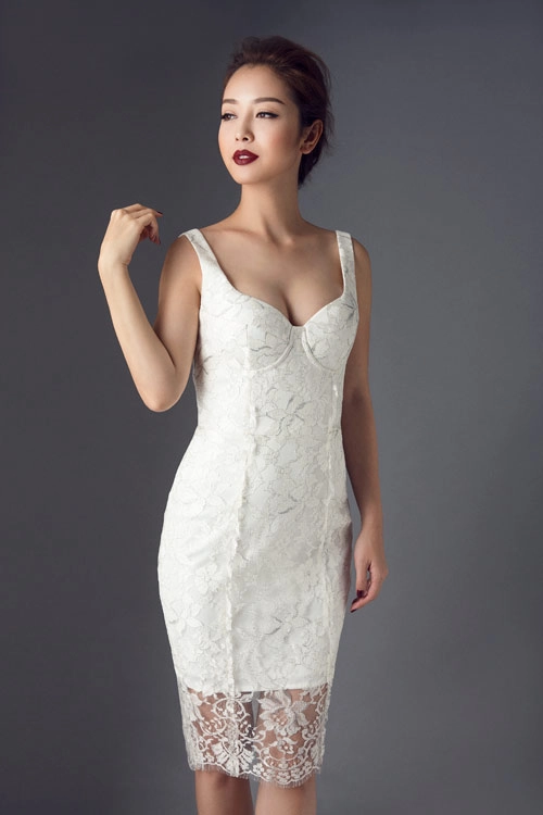 Jennifer phạm khoe vòng ba gợi cảm với đầm ôm sát - 16