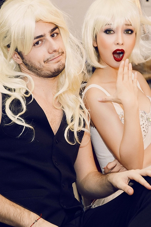 Jennifer phạm tóc bạch kim hóa cô đào bốc lửa trên sân khấu - 3