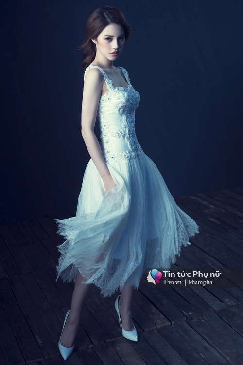 Jolie nguyễn kiêu sa với đầm dạ hội voan mỏng manh - 6