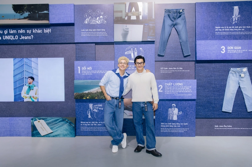 Jun phạm thiên minh khoe style thoải mái và phong cách với uniqlo jeans - 1