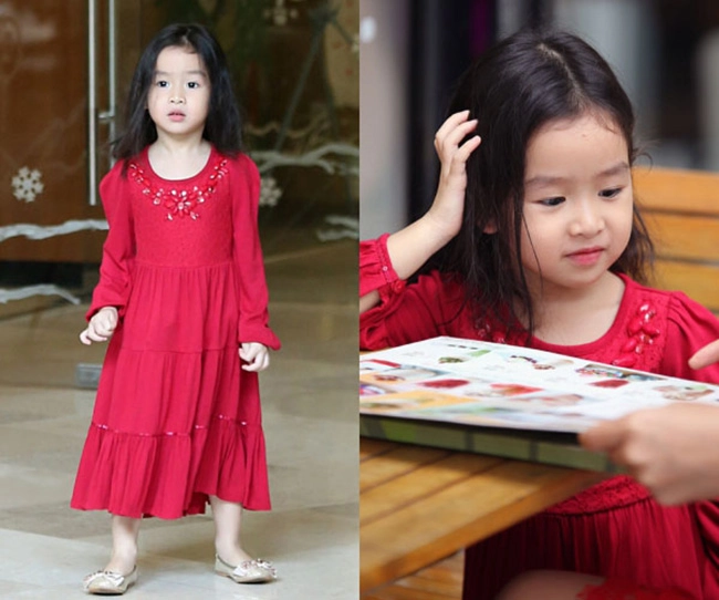 Không thể rời mắt với thời trang hè cực xinh của con gái hồng đăng hồng nhung - 11