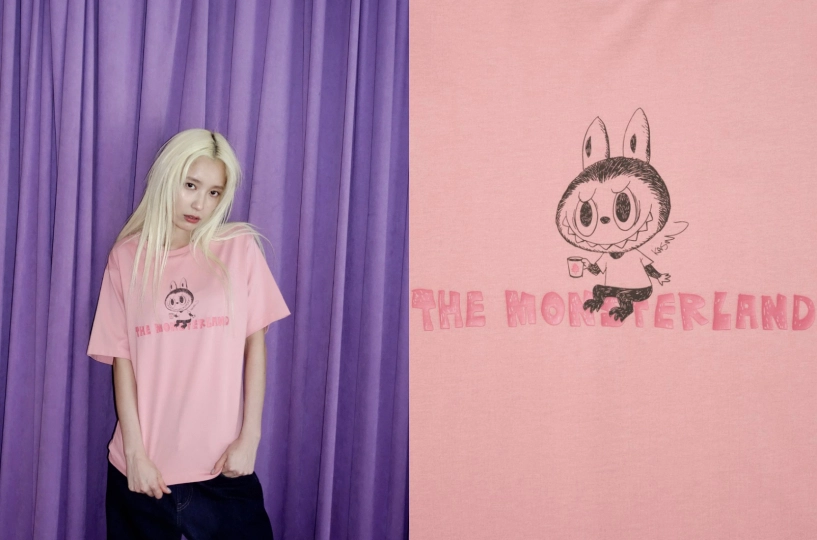 Labubu dẫn đầu gia đình quái vật cùng trở thành nhân vật chính trong bst áo thun mới của uniqlo - 2