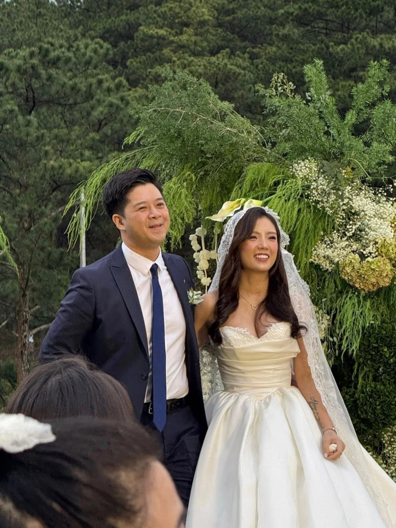 Lâm á hân và chồng doanh nhân tổ chức đám cưới ở đà lạt - 2