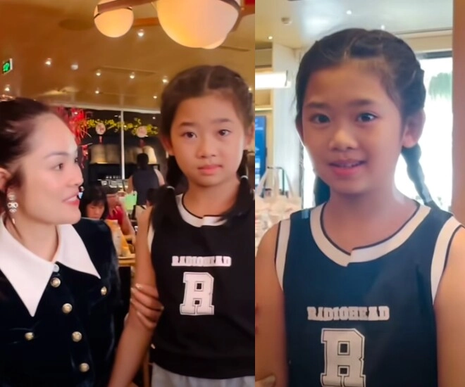 Lavie có nết ăn uống giống hệt mẹ dàn nghệ sĩ xuýt xoa vì cô bé như bản sao mai phương lúc nhỏ - 1