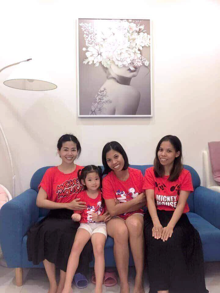 Lavie có nết ăn uống giống hệt mẹ dàn nghệ sĩ xuýt xoa vì cô bé như bản sao mai phương lúc nhỏ - 3