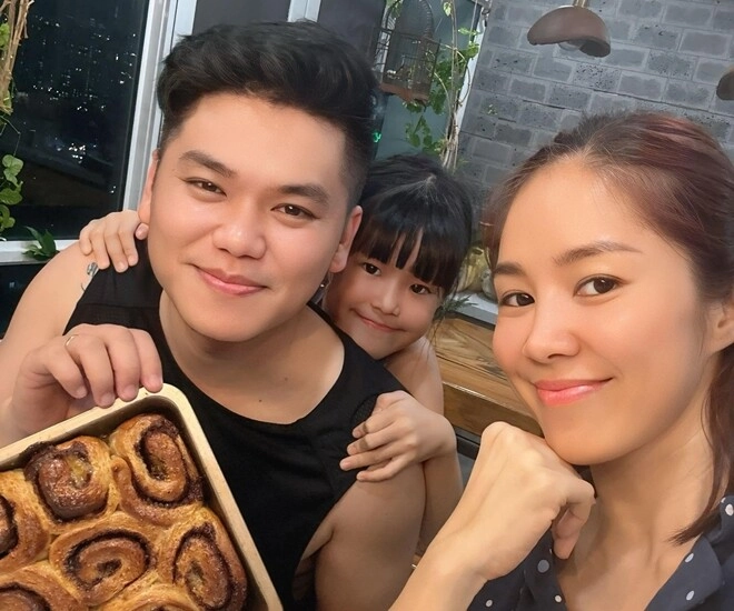 Lê phương được mừng 2010 sớm bằng ting ting tiết lộ chồng trẻ trung kiên từ hồi cưới vợ ngày càng phồng ra - 1