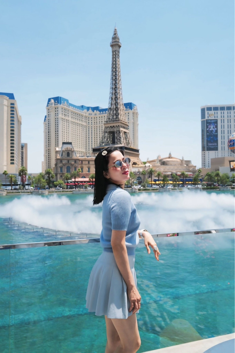 Lệ quyên gây sốt với loạt ảnh hack tuổi ở trời tây body u50 vẫn căng đét - 4