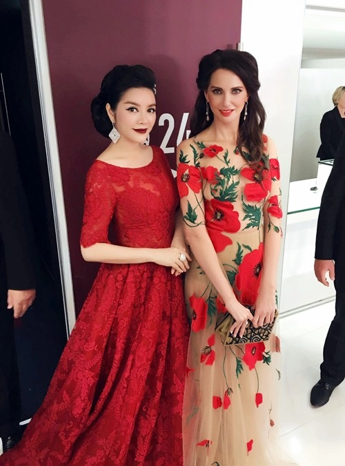 Lý nhã kỳ thể hiện tài ngoại giao tuyệt vời tại cannes - 15