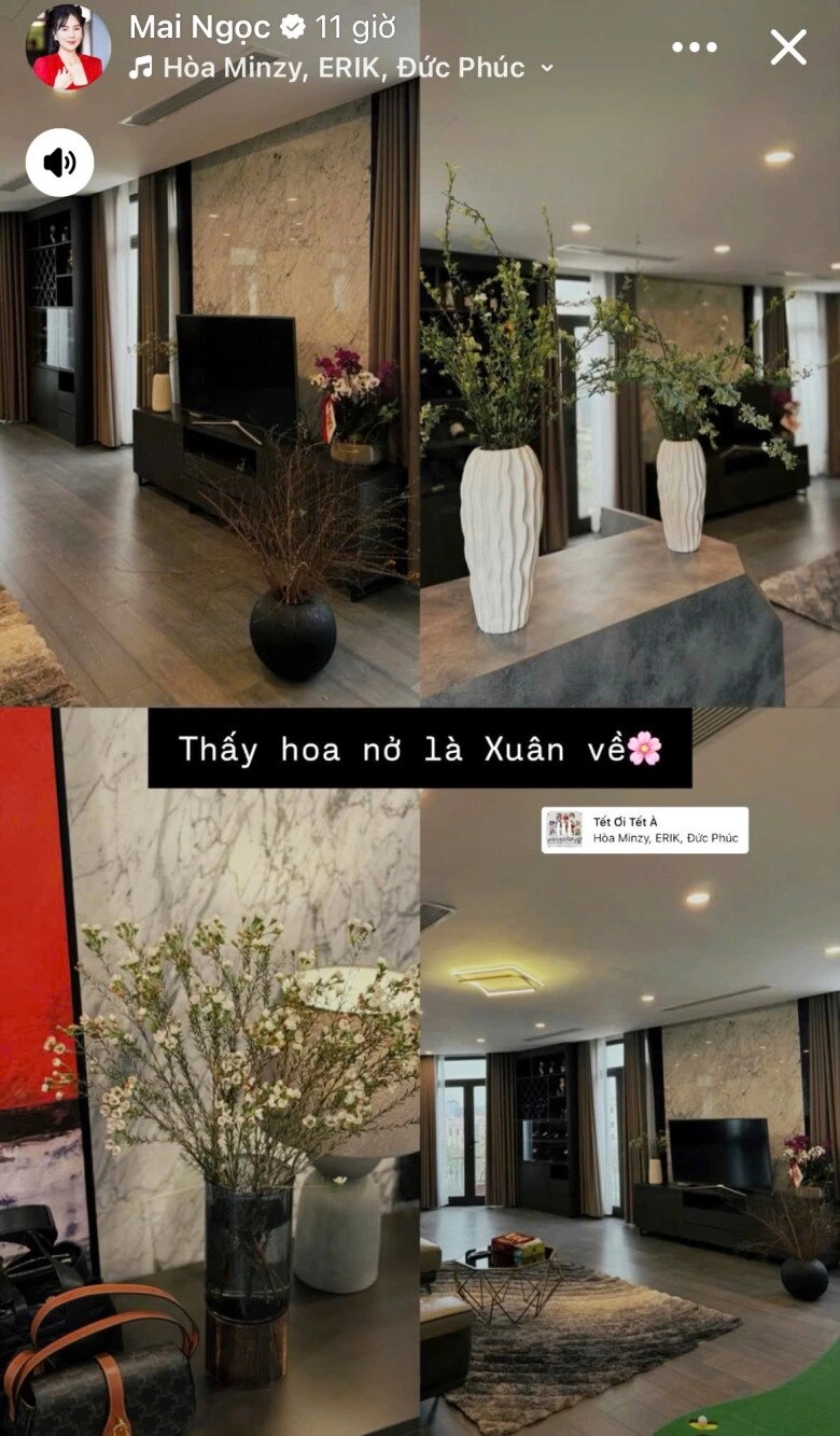 Mc mai ngọc bế con trai về thăm ông bà nội ở bắc ninh bên trong biệt thự nhà chồng lung linh như lâu đài - 5