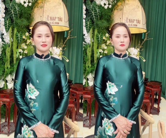 Mẹ chồng hào môn của đỗ thị hà trao con dâu sính lễ khủng bà ngoại tặng vàng mừng cho cháu gái - 8