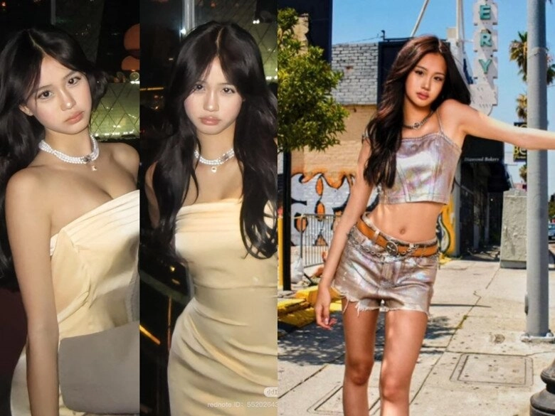 Mẹ là biểu tượng gợi cảm châu á con gái út của chung lệ đề 15 tuổi đã cao 1m70 đẹp chấn động showbiz - 13