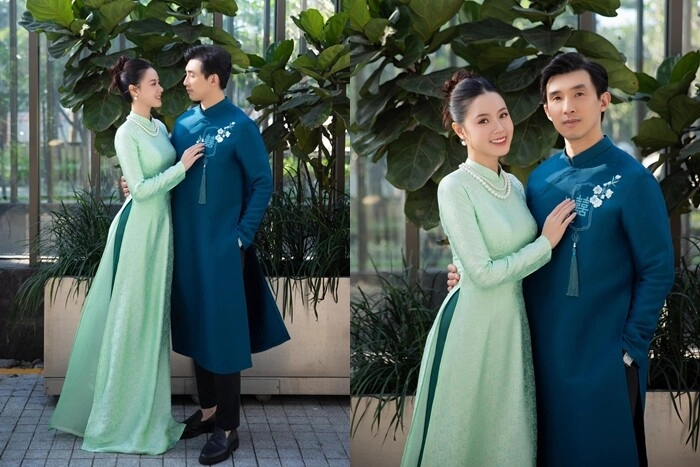 Midu lộ khoảnh khắc bên bố mẹ chồng chủ tịch diện áo dài nền nã tham dự sự kiện của tập đoàn nhựa - 3