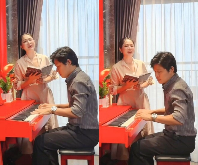 Mối quan hệ của nhạc sĩ nguyễn văn chung và duyên quỳnh thế nào mà được tùng dương chúc sớm có em bé - 1