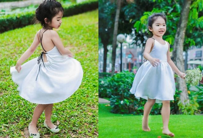 Mừng sinh nhật 4 tuổi của con gái xuân lan lập thương hiệu thời trang riêng cho trẻ em - 8