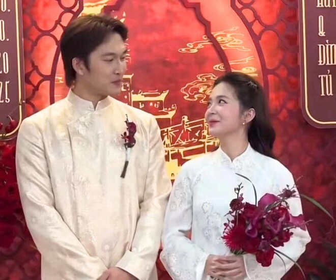 Ngọc huyền - đình tú tổ chức lễ vu quy 2 bà thông gia cười rạng rỡ bên dâu ngoan rể quý - 1