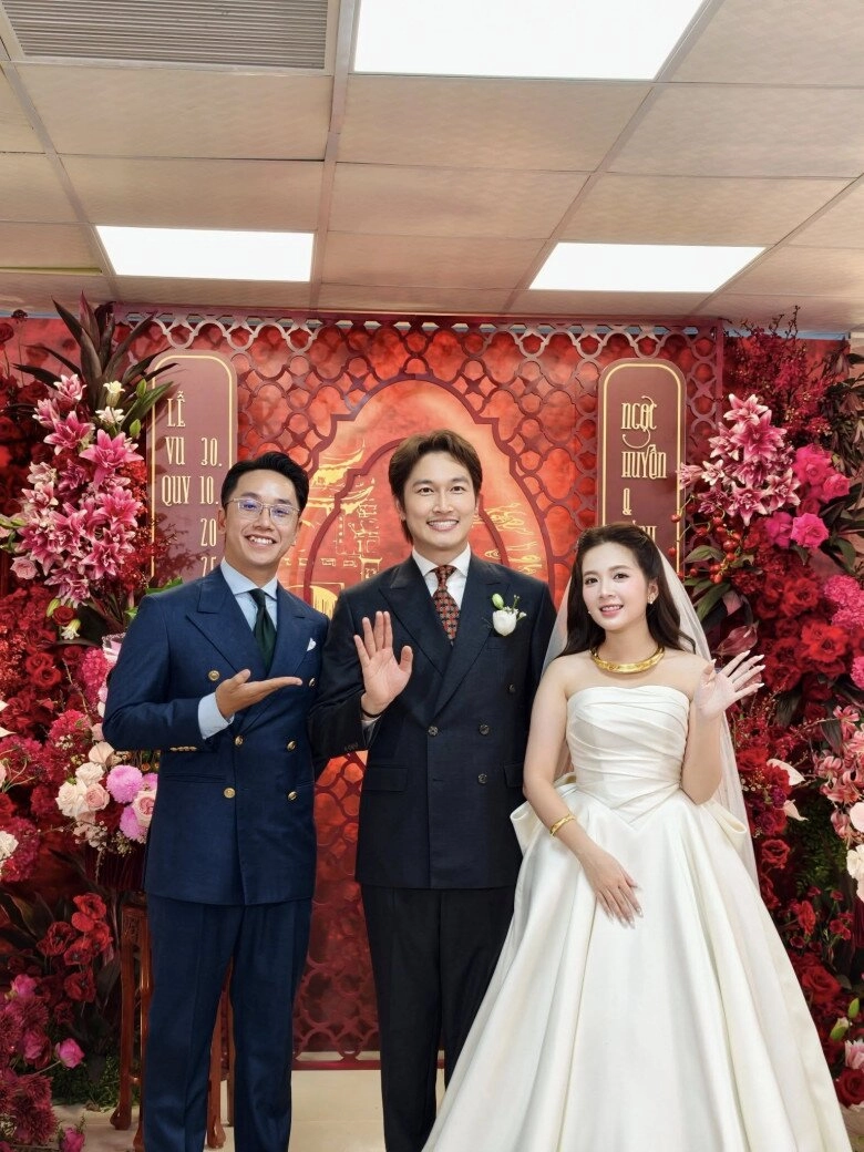 Ngọc huyền - đình tú tổ chức lễ vu quy 2 bà thông gia cười rạng rỡ bên dâu ngoan rể quý - 3