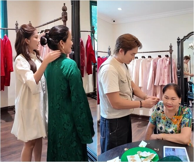 Ngọc huyền đưa mẹ chồng đi thử đồ cho đám cưới với đình tú bị dân mạng nói làm tốn kém lại lo trả nợ - 1