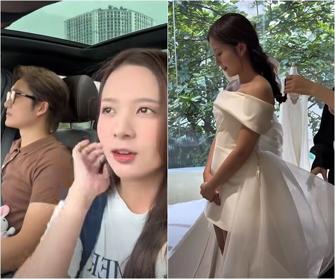 Ngọc huyền thừa nhận béo lên trước ngày làm cô dâu đáp trả thẳng khi chồng sắp cưới bị nhắc tên với tình cũ - 1