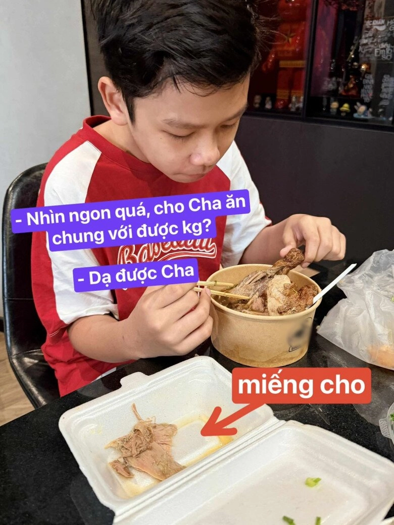 Nguyễn văn chung nghẹn lời khi ngồi cùng quý tử vẫn còn ghim ái nữ đang du học ở úc - 2