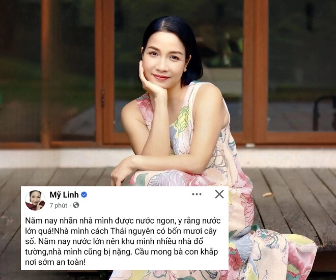 Nhà diva mỹ linh cách tâm lụt lịch sử 40km bị ảnh hưởng nặng cố lên thương quá thái nguyên ơi - 4