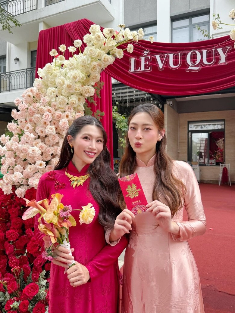 Nhan sắc dàn phù dâu cực phẩm trong đám cưới chế nguyễn quỳnh châu từ hoa hậu quốc tế đến chị đẹp - 8